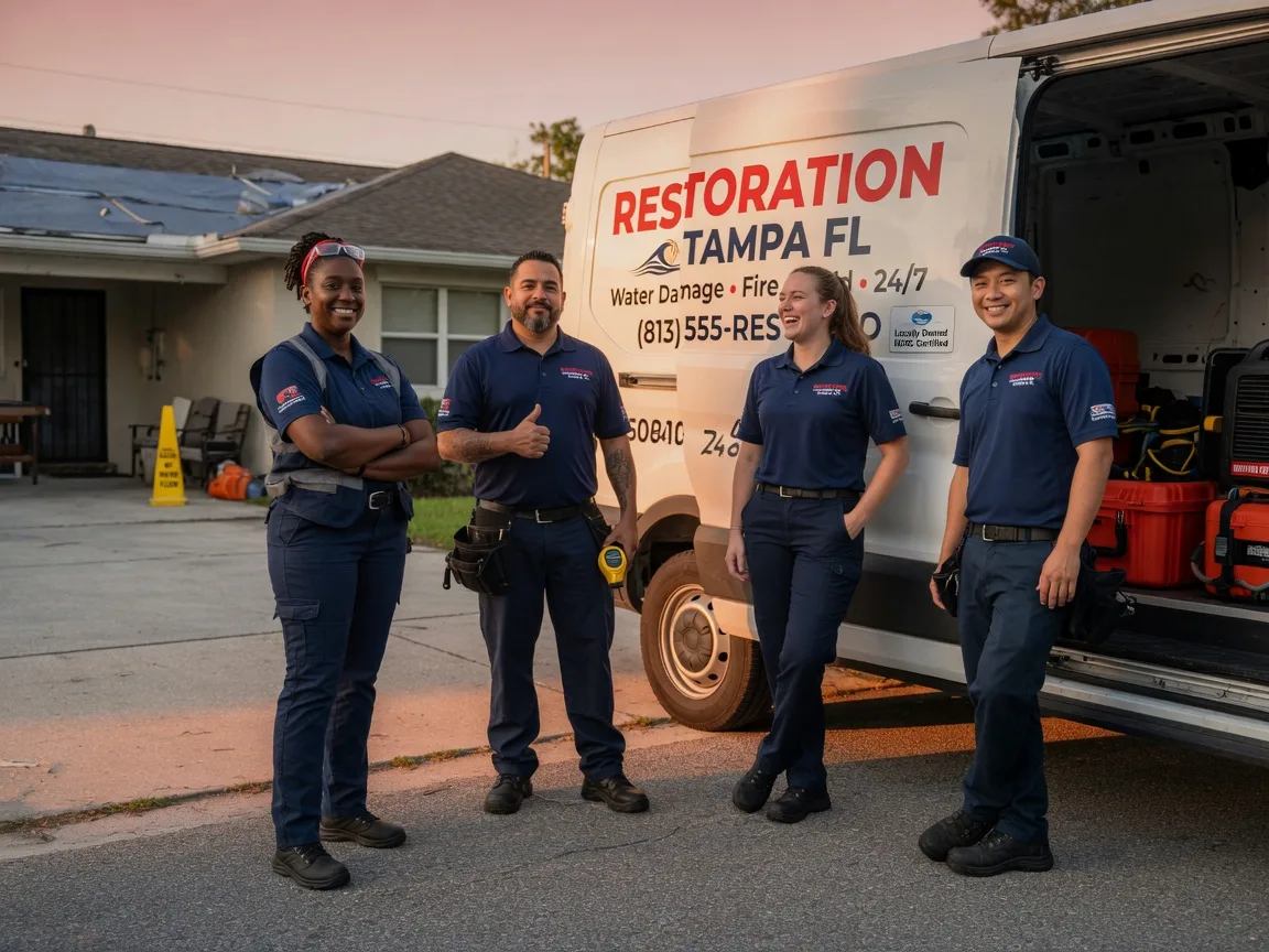 Water Damage Restoration company in Amlin, OH