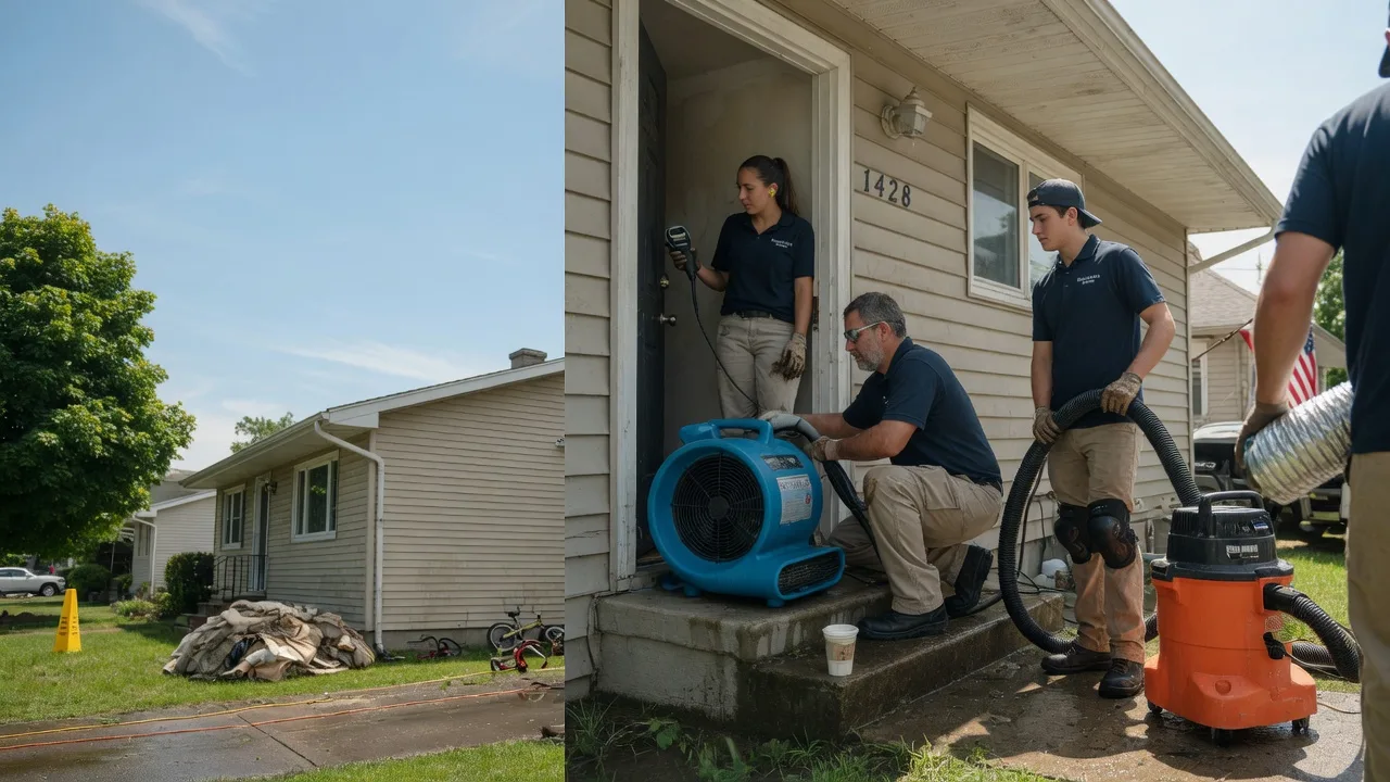 Water Damage Restoration in Amlin, OH near me